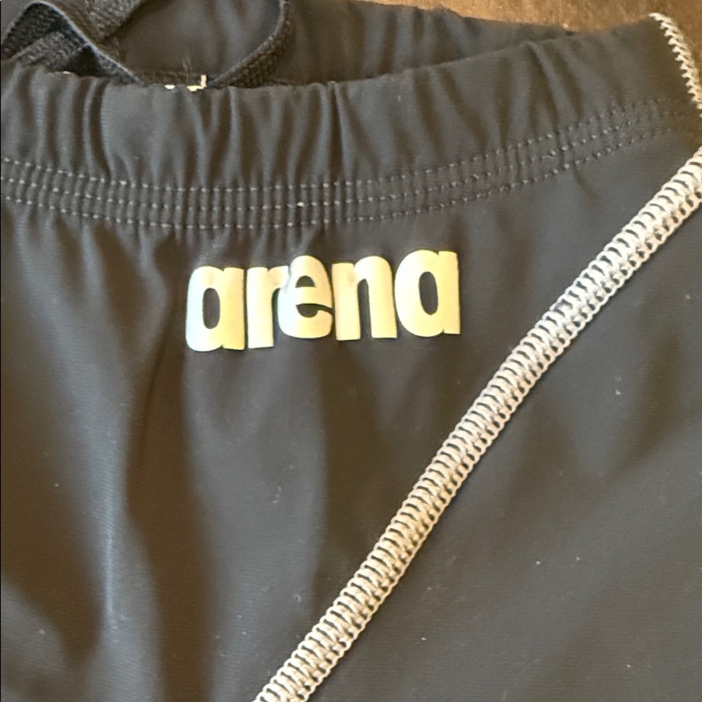 Arena powerskin Black Swim Jammer Race suit - Picture 3 of 6